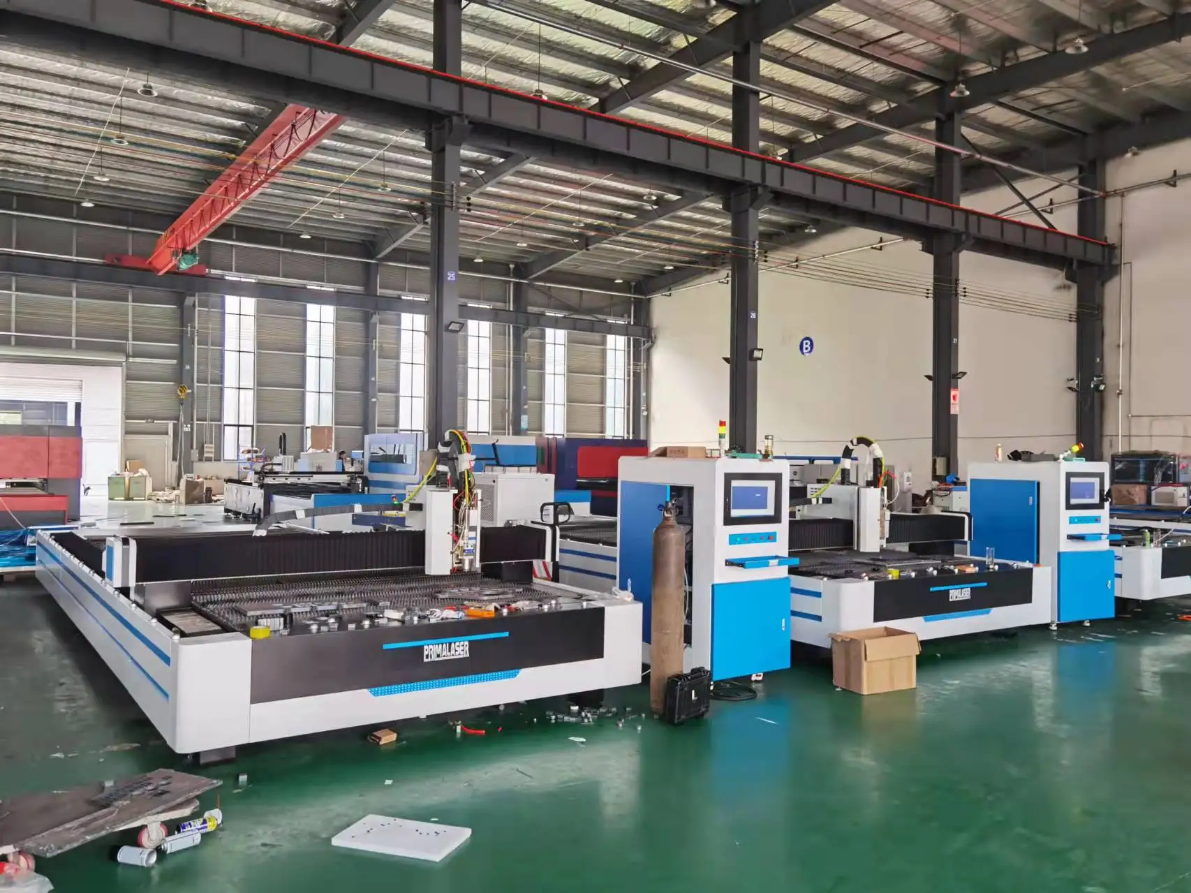 Prima Laser cutter  3015 3000W Fiber laser cutting machine for sheet metal cutting