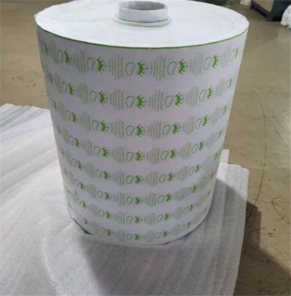 Custom Printed Paper/PE/Nonwoven Composited Packaging Film Roll for Silica Gel