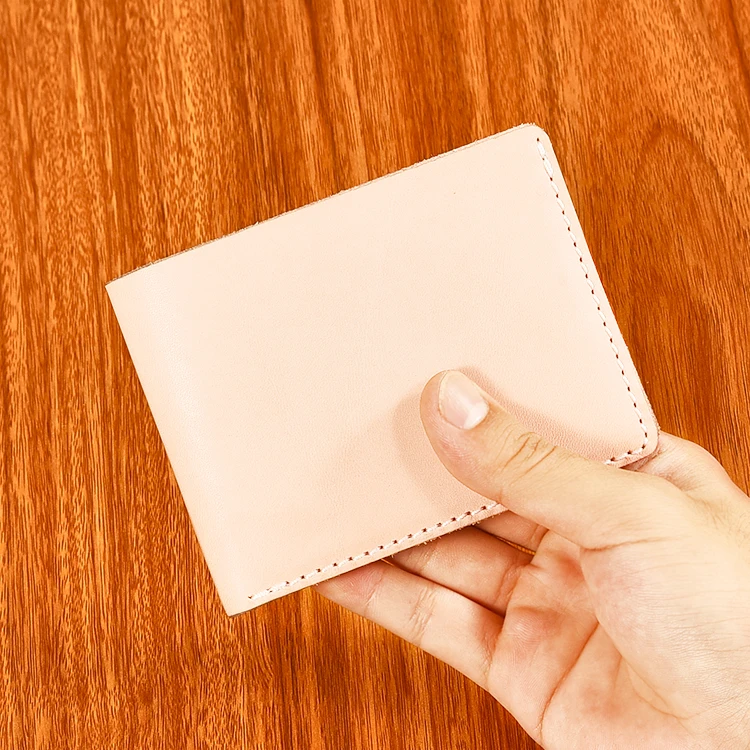 Leathers Wallet Manufacturer Custom Rfid Cork Wallets Tan Special Supply Original Natural for Men Custom Logo OPP Bag Short Open