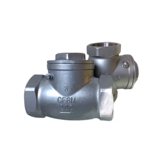 NPT Threaded Stainless Steel 304 1/2 inch Swing Check Valve