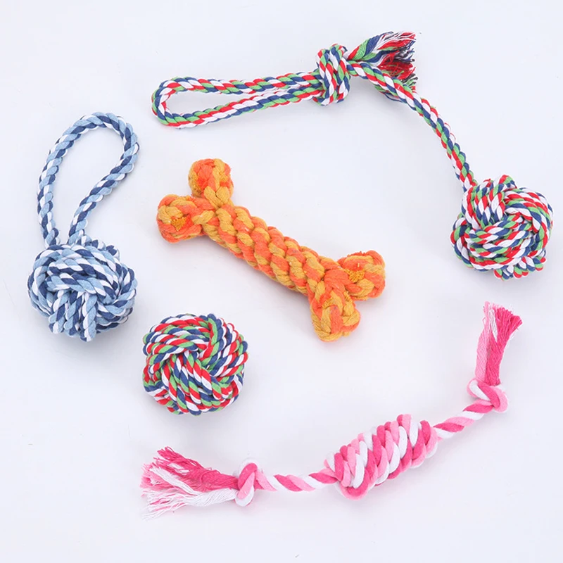 Wholesale Manufacturer OEM Animal Cotton Plush Pet Dog Toys Cotton Rope Pet Toys