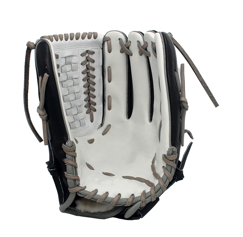 Custom  US Steerhide Baseball Gloves Pitcher Velcro Wrist Gloves