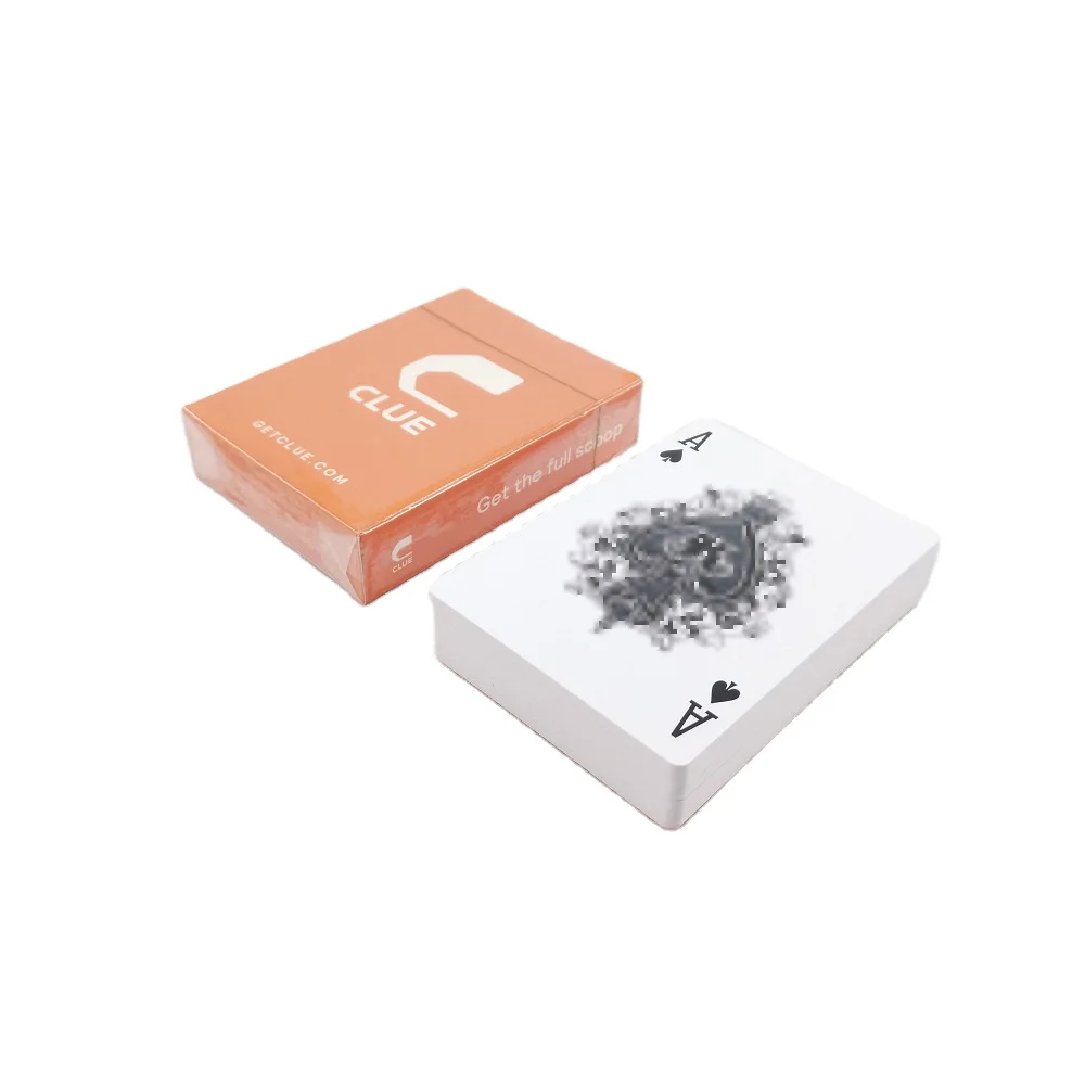 
Professional Custom Printing 100% Plastic PVC Playing Poker Cards Deck Sale With High Quality 