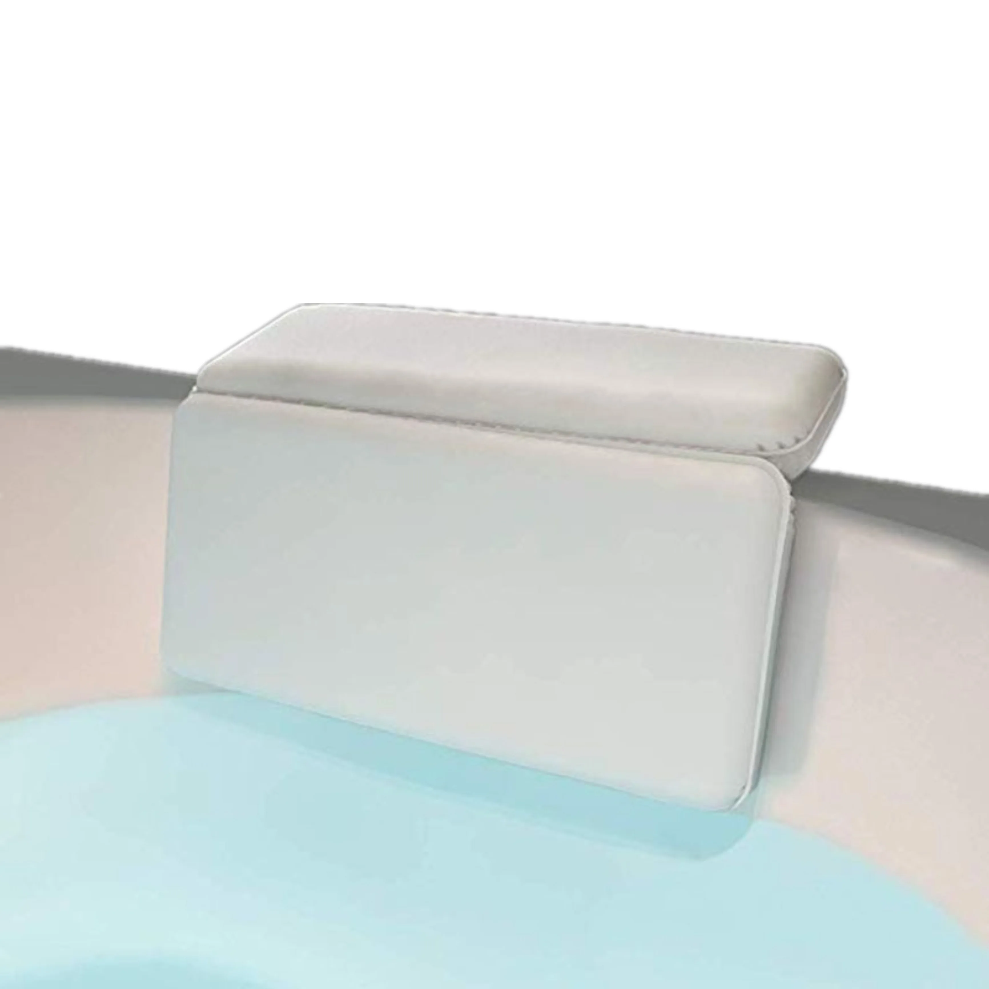 
Non-Slip 3D Mesh SPA Bath Pillow High Quality Comfortable Easy Drying with 4 Powerful Strong Suction Cups 