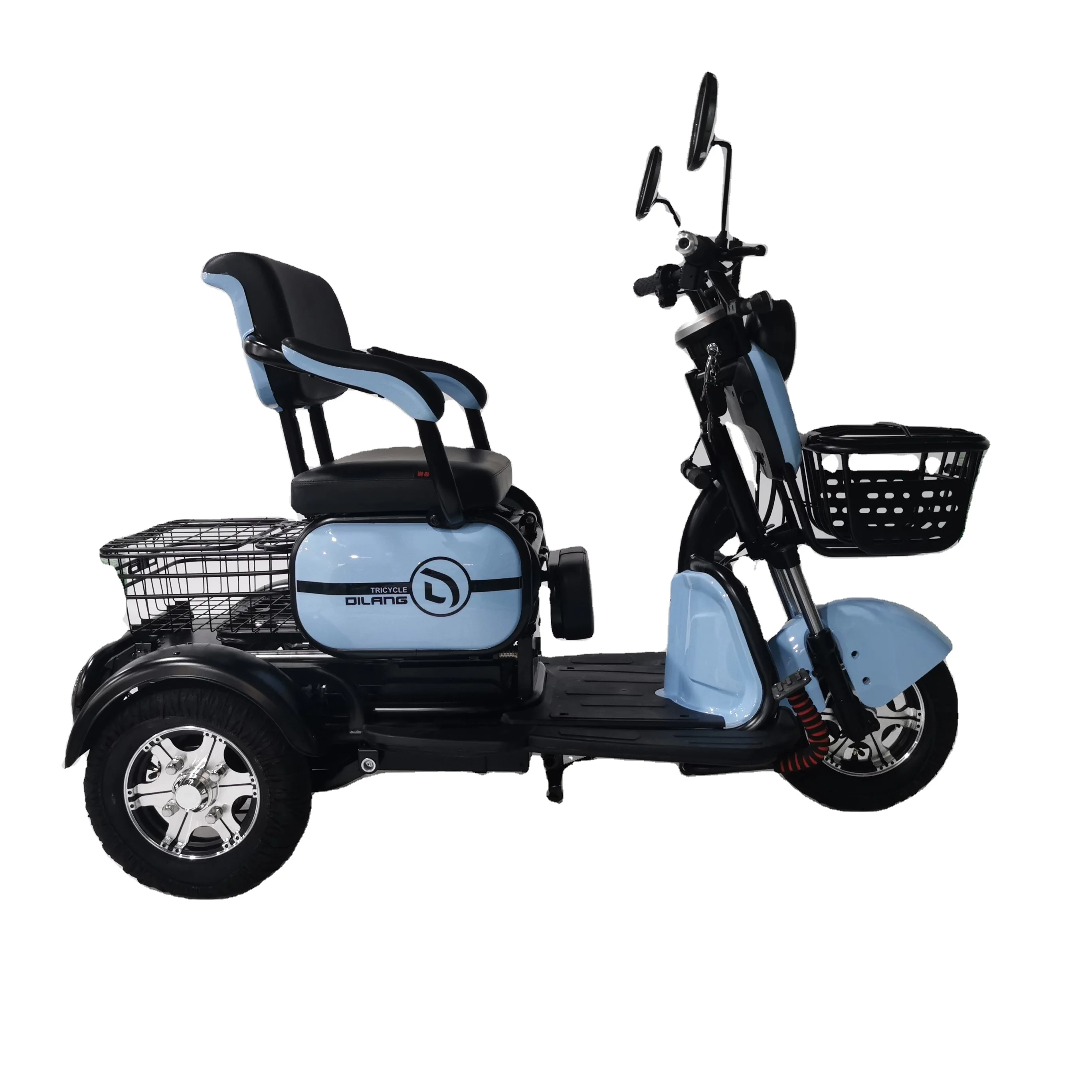 Сиденье может быть заменено на три универсального электрического трехколесного велосипеда для взрослых 500W48/60 в