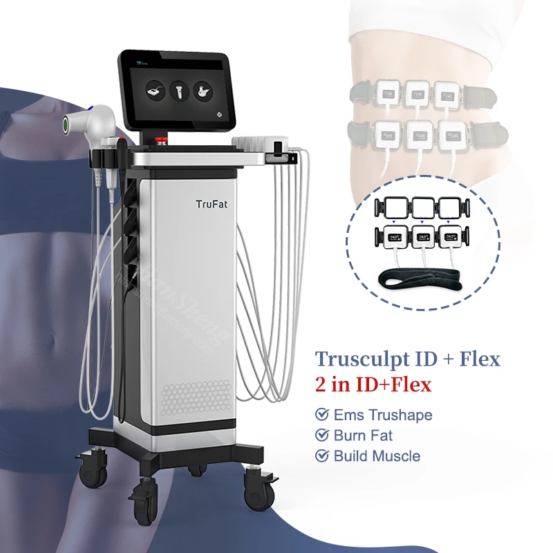 ID+Flex burn Fat Reduce build Muscle Truscul TRus culpt trushapeing id flex treatment trufat 45d Machine