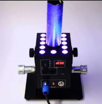 Stage smoke machine 12pcs 3w led co2 dmx smoke machine for dj equipment