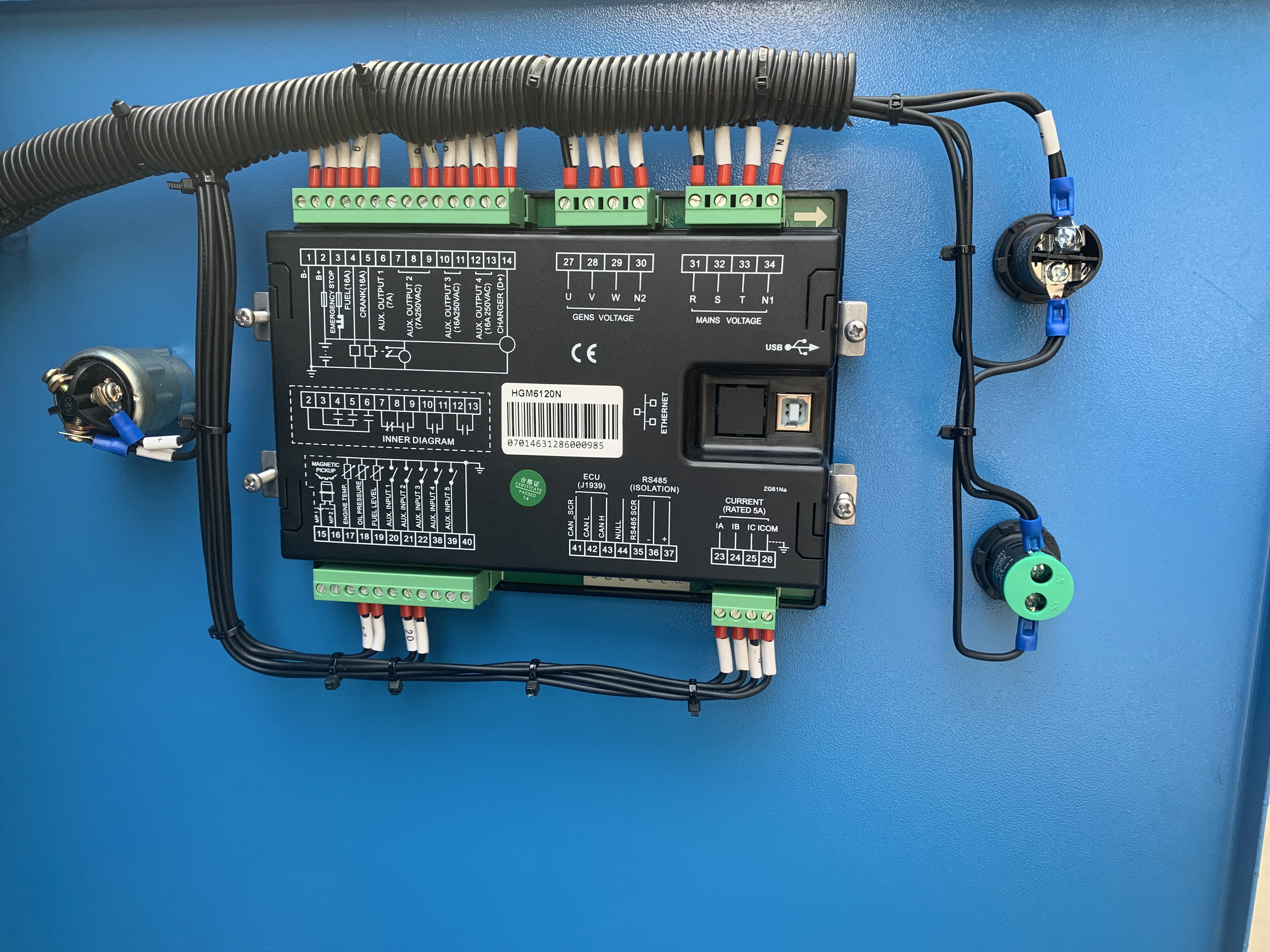 Дизельный генератор NUT- 90 кВт/100 кВА, Электрический промышленный генератор, готовый к отправке