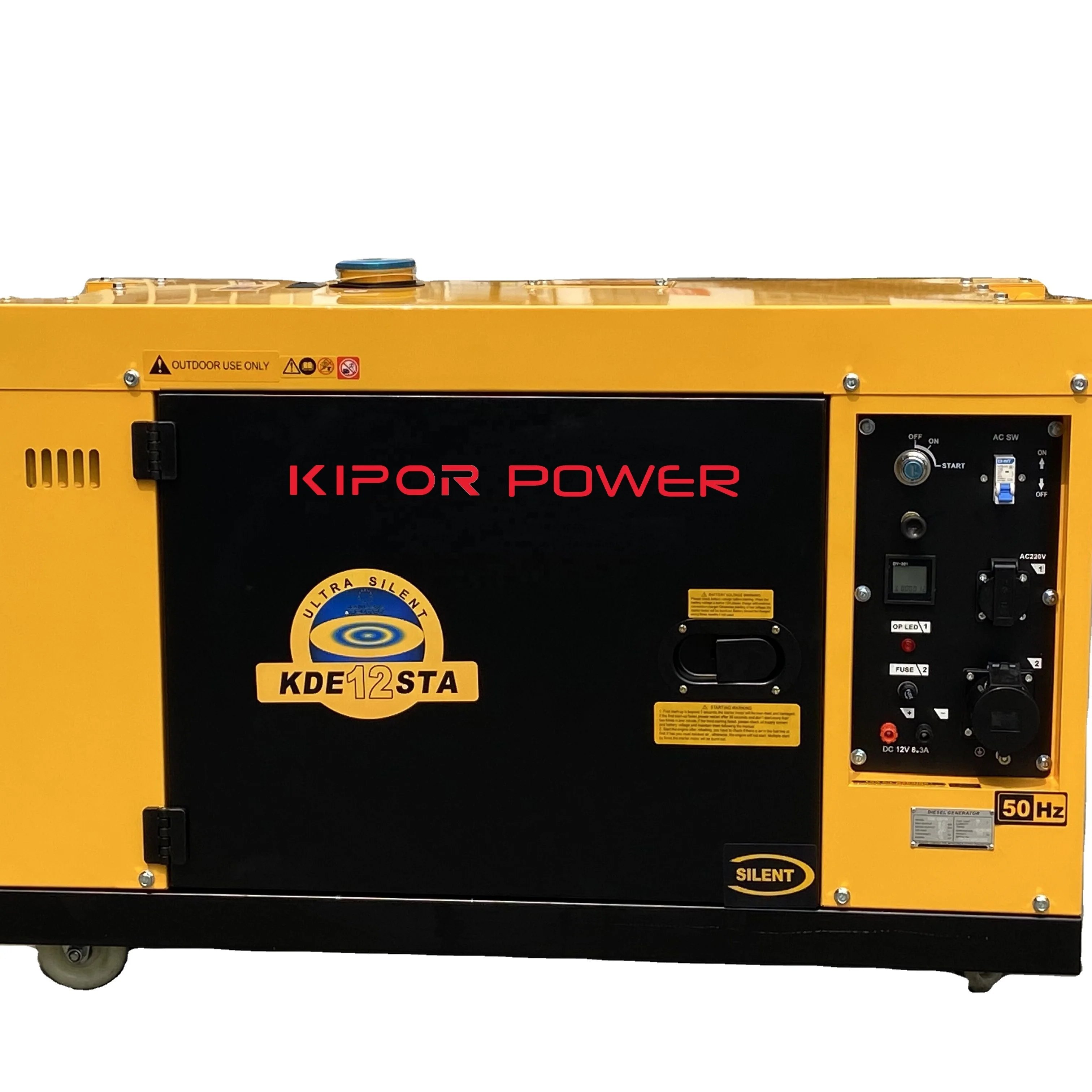 Бесшумный дизельный генератор KIPOR POWER хорошая цена 8