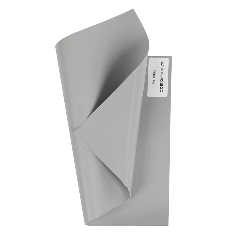 Tarpaulin Polyester 1000D 18*20 PVC  480GSM  Medium Weight