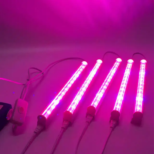 t5 t8 led grow light for plants Full Spectrum indoor full spectrum three veg grow led light plant with uv