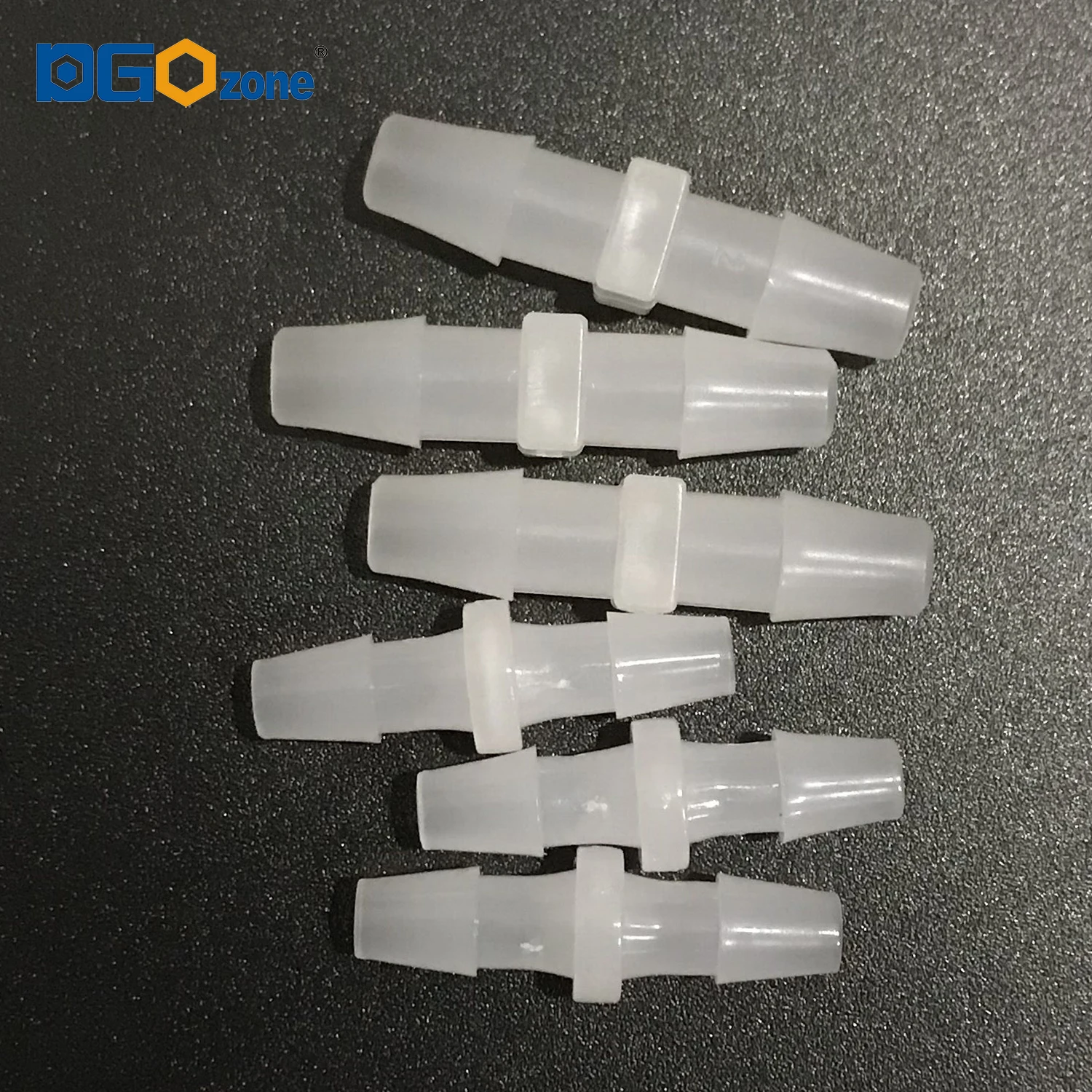 Пластиковый озонирующий фитинг PVDF, равномерная муфта, штуцер, 3/16 дюйма, 1/4 дюйма, соединители