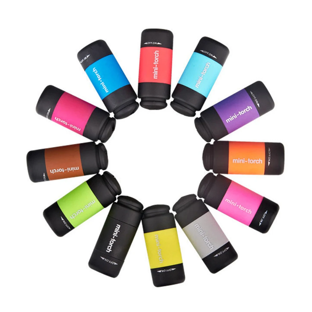 llaveros pequeos USB Rechargeable LED mini Torch flashlight keyring Portable Pocket Keychain UV light  torch mini Flashlights