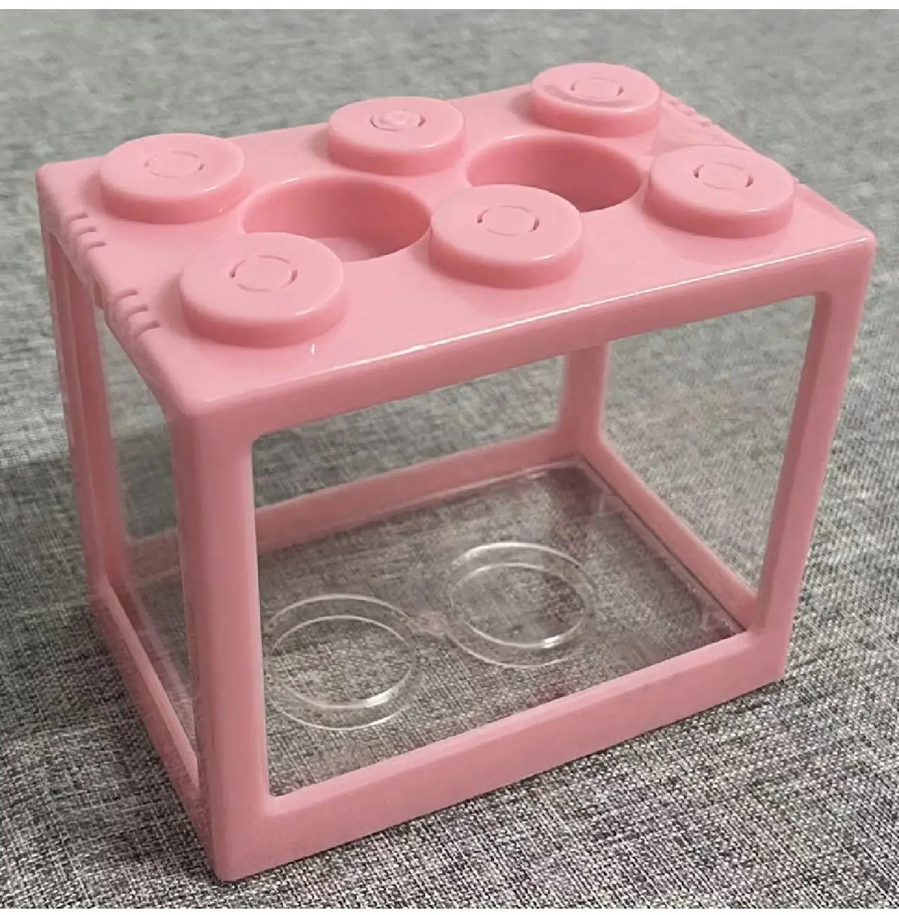 Mini Aquarium Betta Fish Tank With Usb Led Lighting Small Aquarium Office Viewing Transparent Acrylic Fish Tank