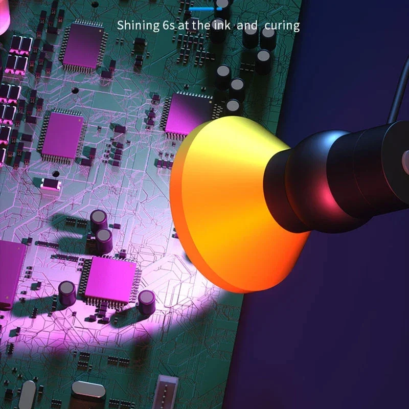 B&R G-10W UV Lamp Intelligent Curing Lamp UV Adhesive Optical Adhesive Glue Curing Lamp For Phone BGA Motherboard LCD Repair