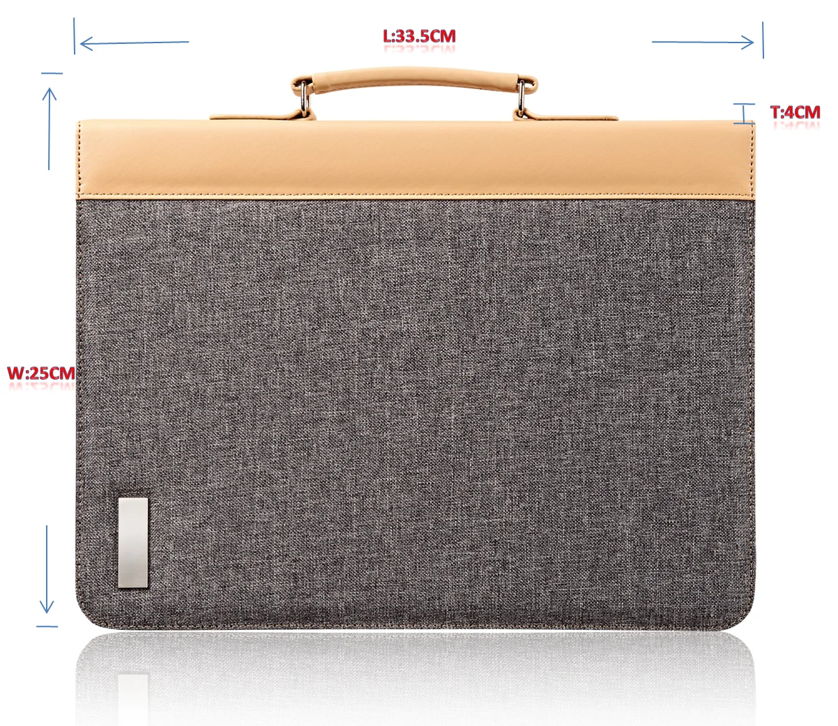 
Business Office Conference Document Organizer A4 Calculator Portfolio With Handle 