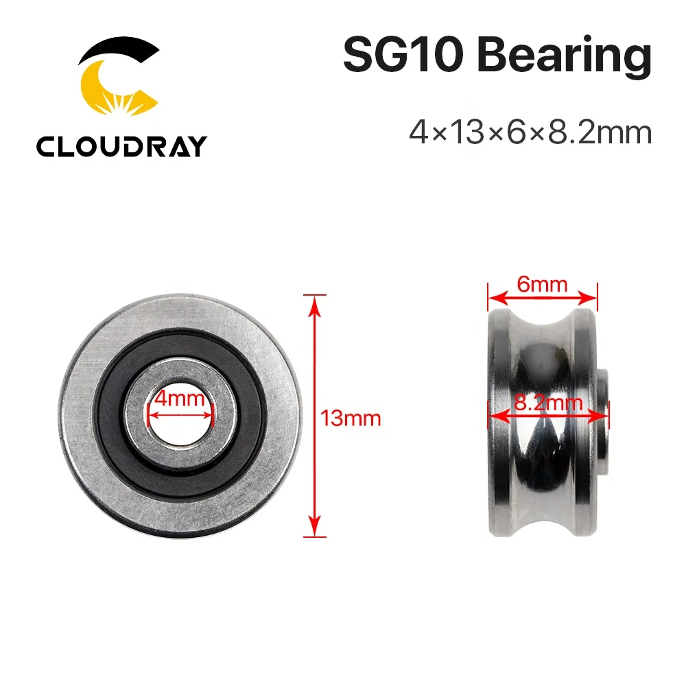 Cloudray CL117 CO2 Laser Machine Gennral Parts SG U Bearing 10 /15 /20 /25