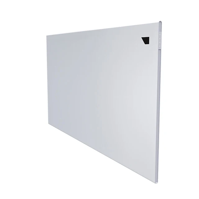 Wall mounted freestanding glass panel convector heater for home office