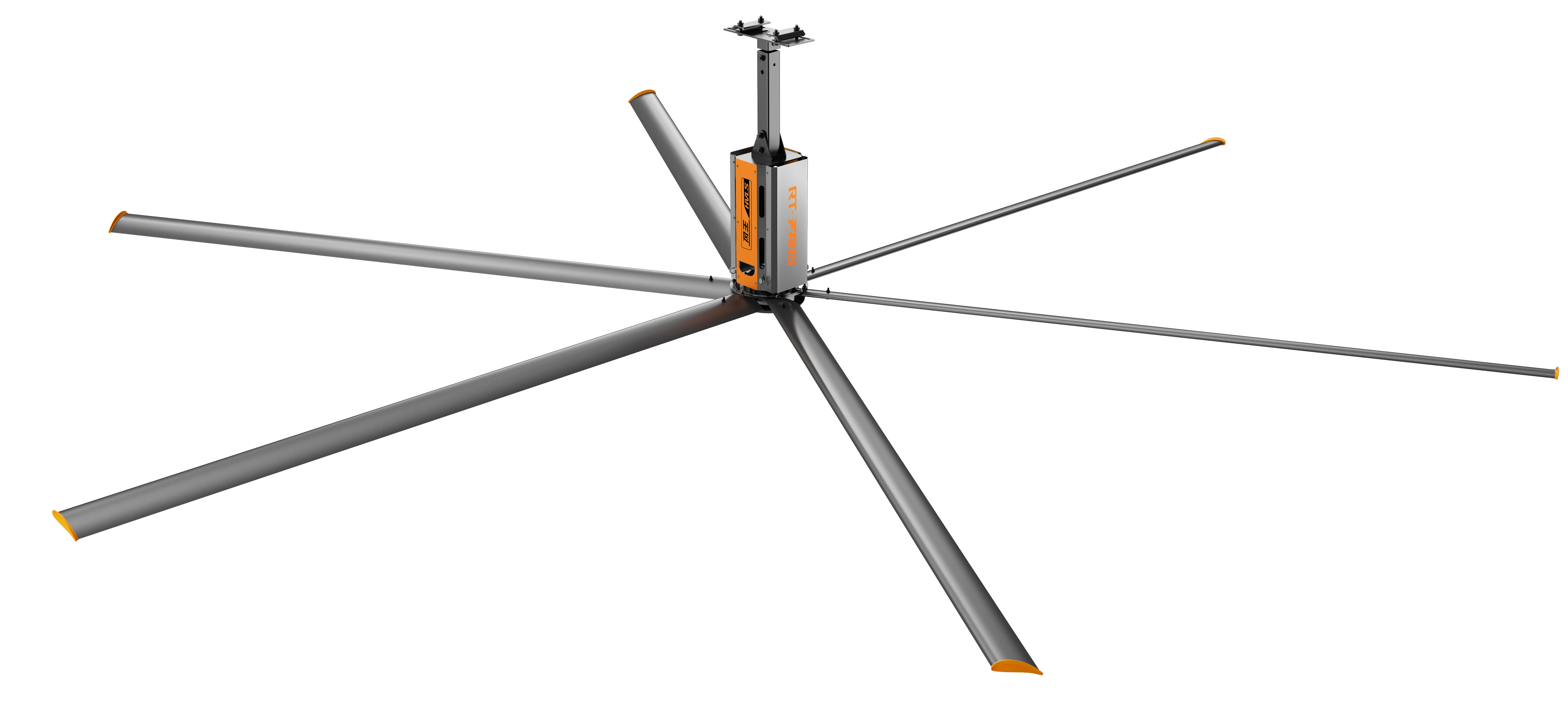 RTFANS  HVLS Fan best rated industrial ceiling fan