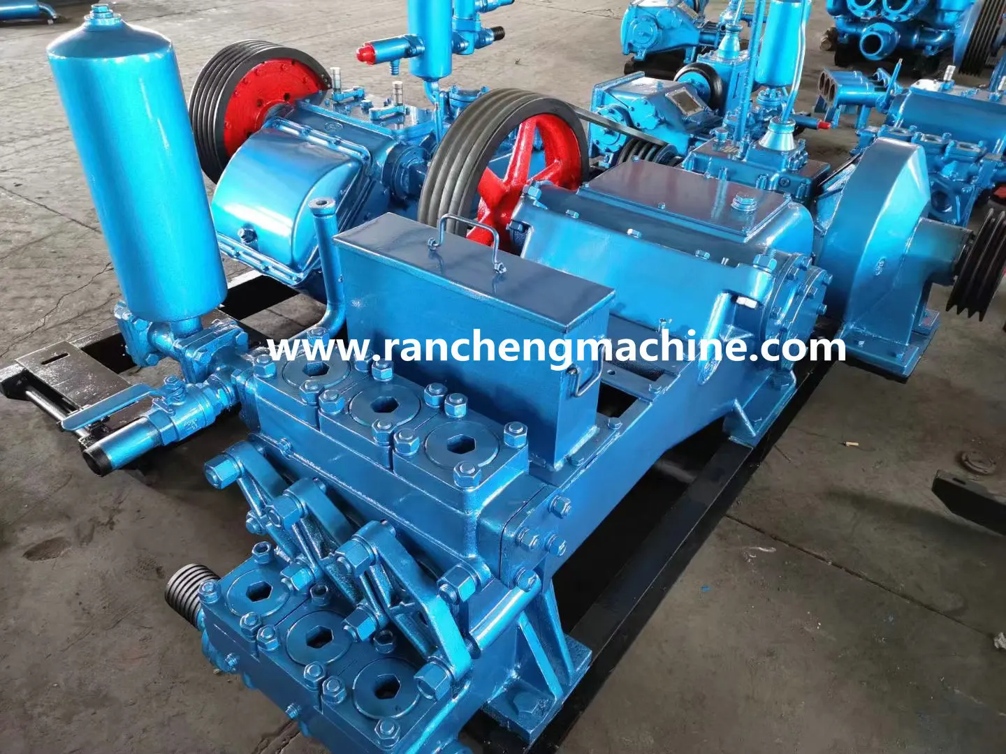 Horizontal Double-Cylinder Reciprocating Double-Acting Piston Pump Mud Pump