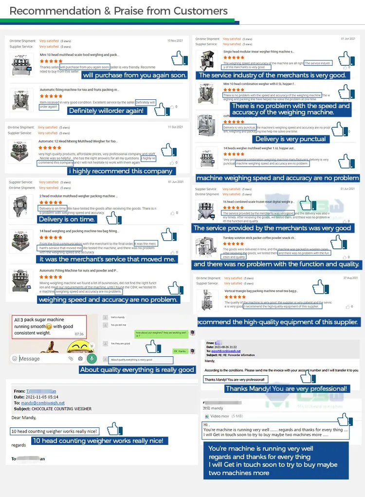Customer evaluation