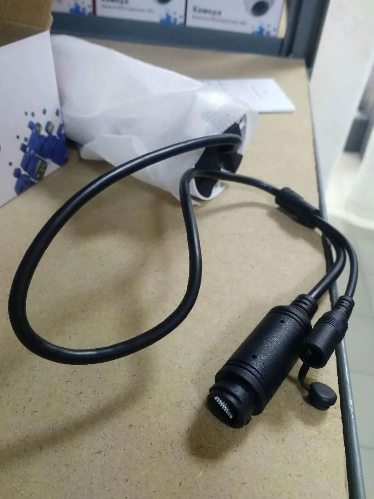 eborm Waterproof POE LAN cable for CCTV IP camera board module with weatherproof connector RJ45