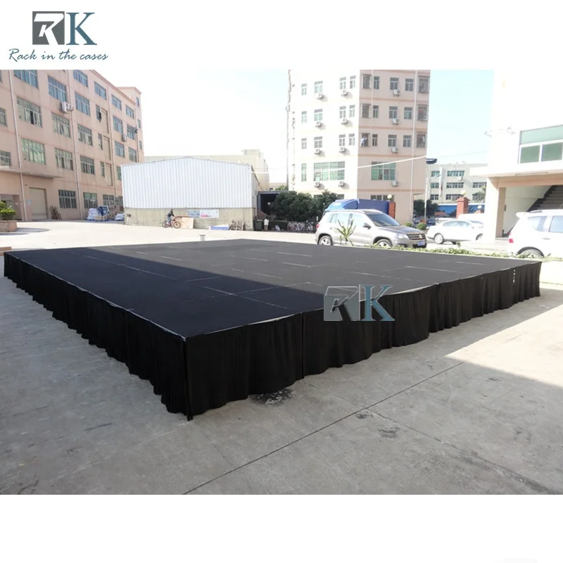 Wedding backdrop stage decors quick assembly stage platform stands