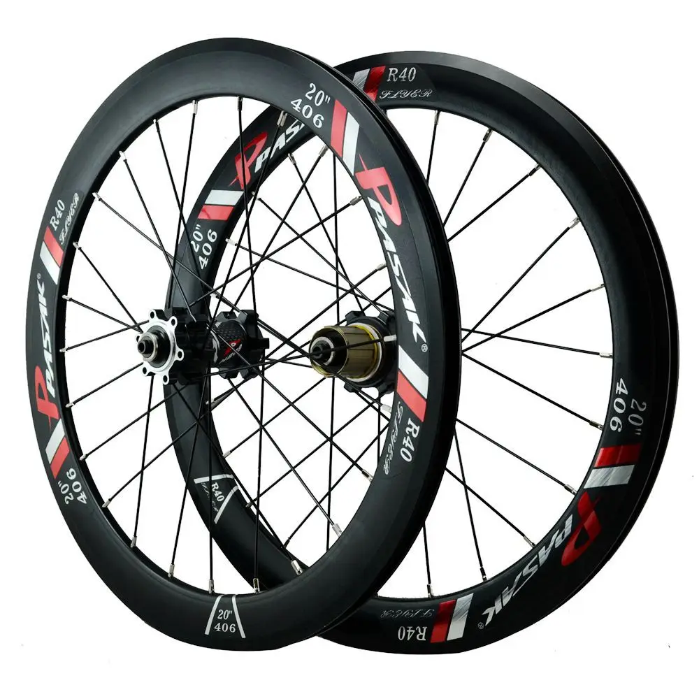 20 Inch 406 Bicycle Wheels 20 * 1-1/8 1-3/8 22 Inch 451 Disc Brake Six Nail Stuck 100 135 Bicycle Wheelset
