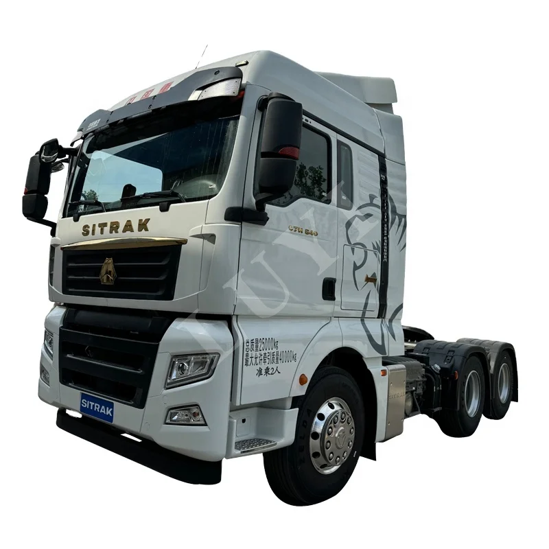 Грузовик SINOTRUK-Sitrak C7H/G7/G7 немецкий мужской двигатель ZF коробка передач 540 л.с. 480 6x4/4x2 тягач для продажи