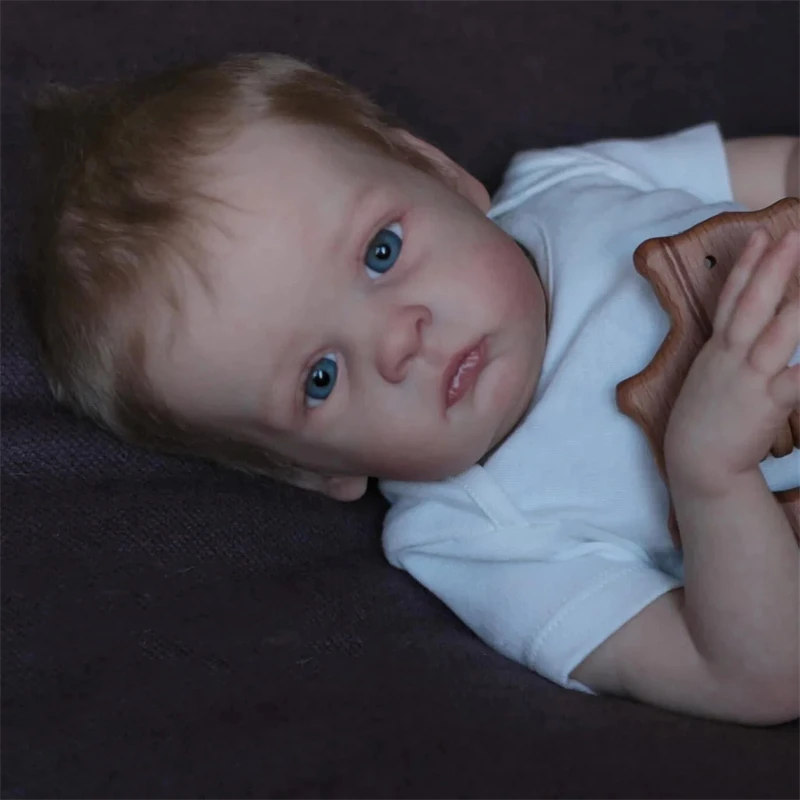 Wholesale NPK 55Cm Silicone Reborn Doll Realistic Newborn Real Lifelike Silicone Reborn Baby Dolls