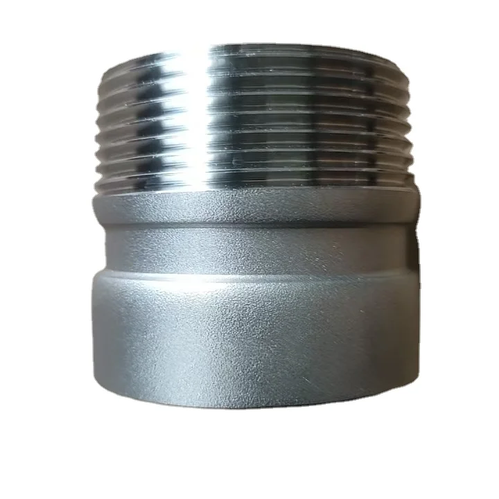 SS316L STAINLESS STEEL GROOVED ADAPTOR with BSPT Male Thread