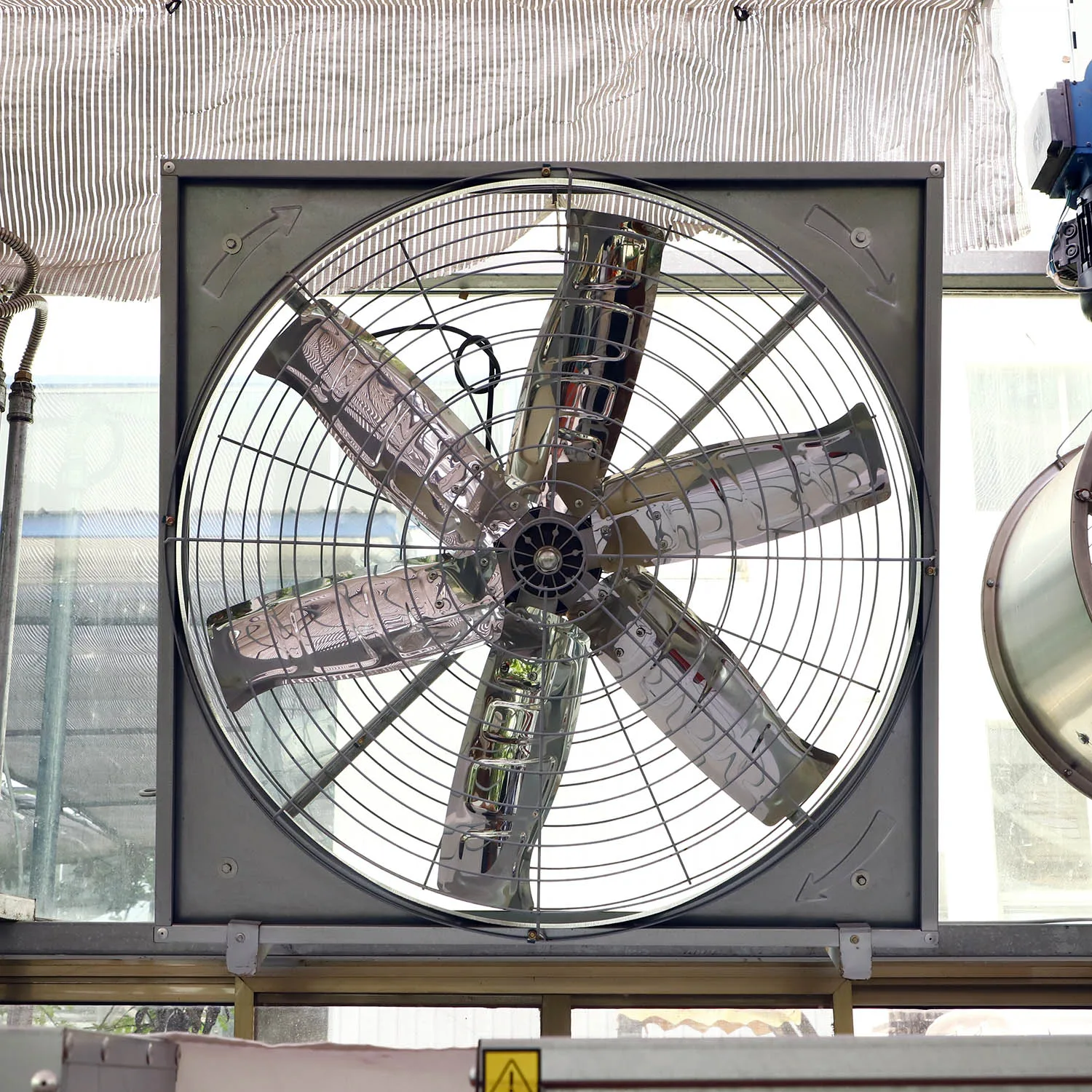 hanging dairy  cow farm cow shed exhaust fan