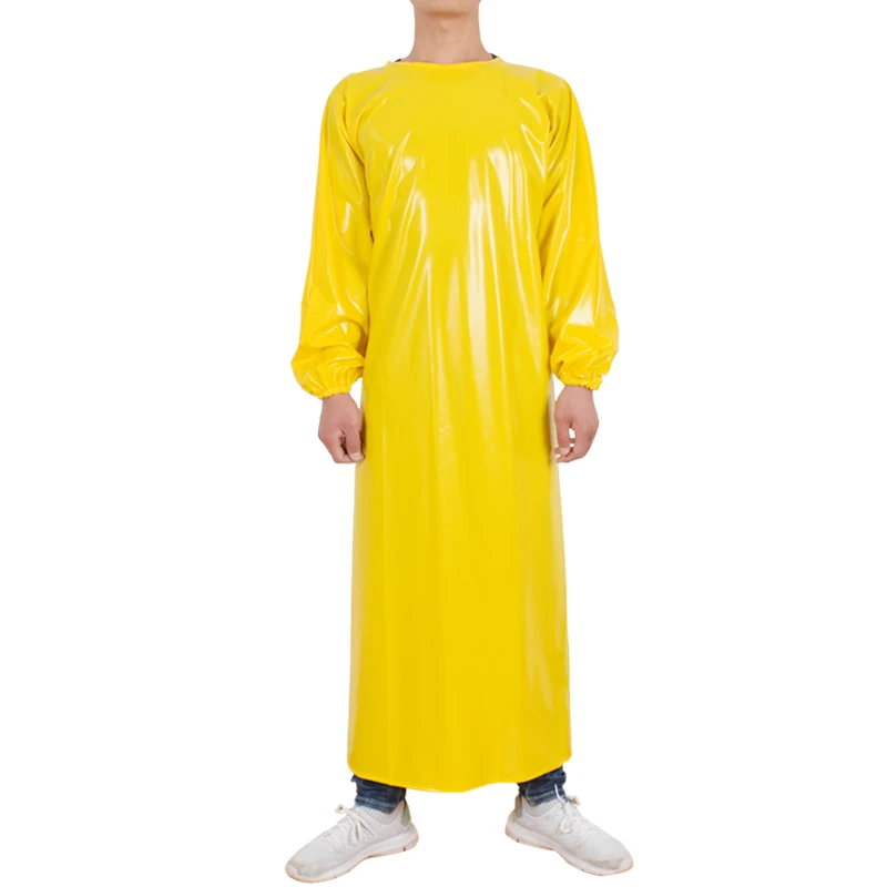 2020 hot-selling Waterproof Detectable butcher TPU apron for slaughter house