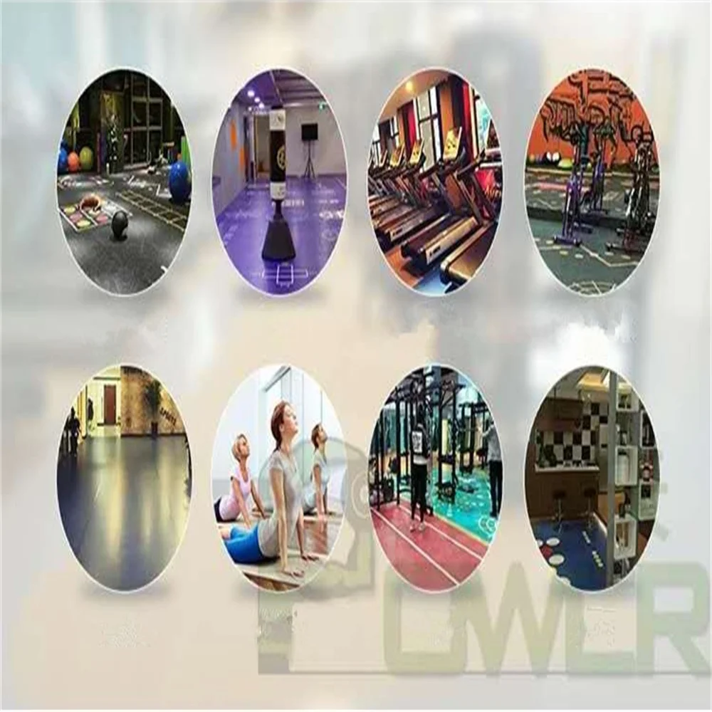 CHINA Factory Direct Sale High Elasticity Rubber floor Roll Nr NBR SBR EPDM Mat Plate