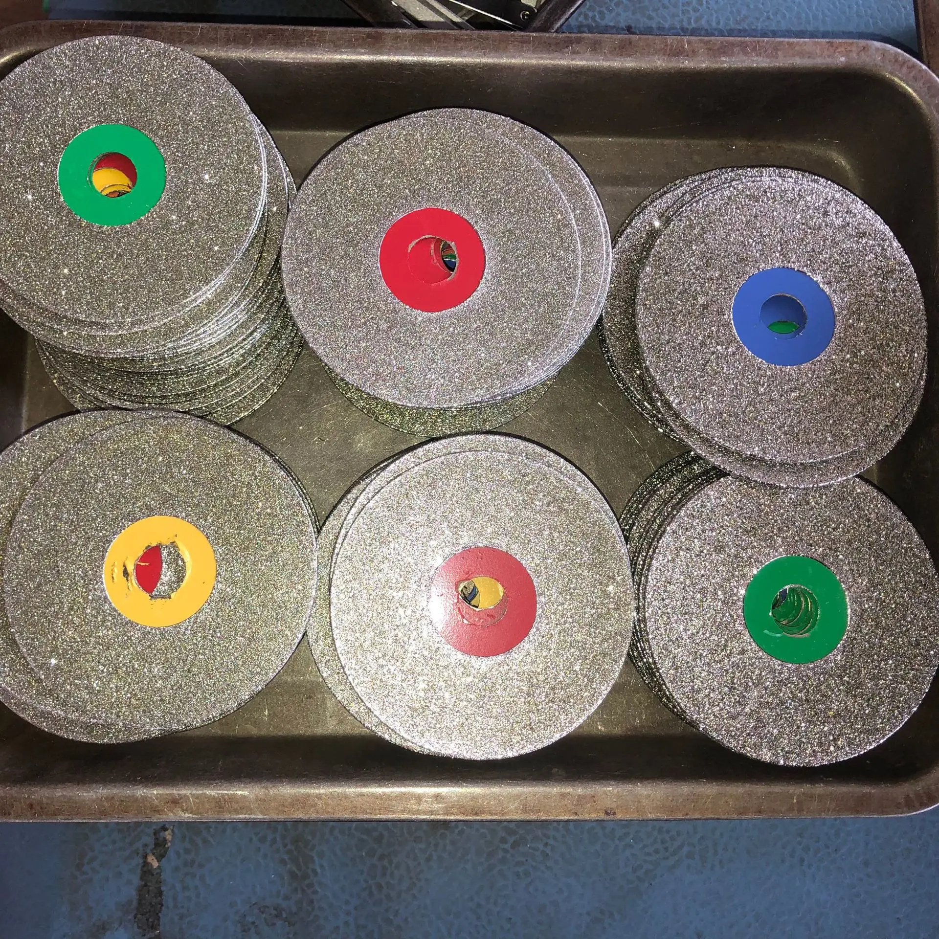 Lapidary Electroplated Flat Lapping Disc,Diamond Electroplated Grinding Plate Abrasive Disc For Gemstone