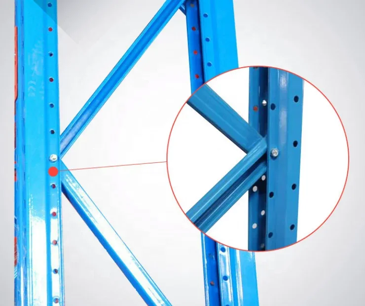 High Quality 4 Layers Shelf Steel Powder Coating Industrial Racking Adjustable Metal Garage Storage Stacking Racks