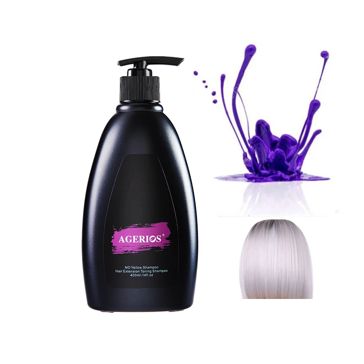Sulfate Free Purple Shampoo Toning Purple Shampoo for Color Treated Blonde Grey Hairs