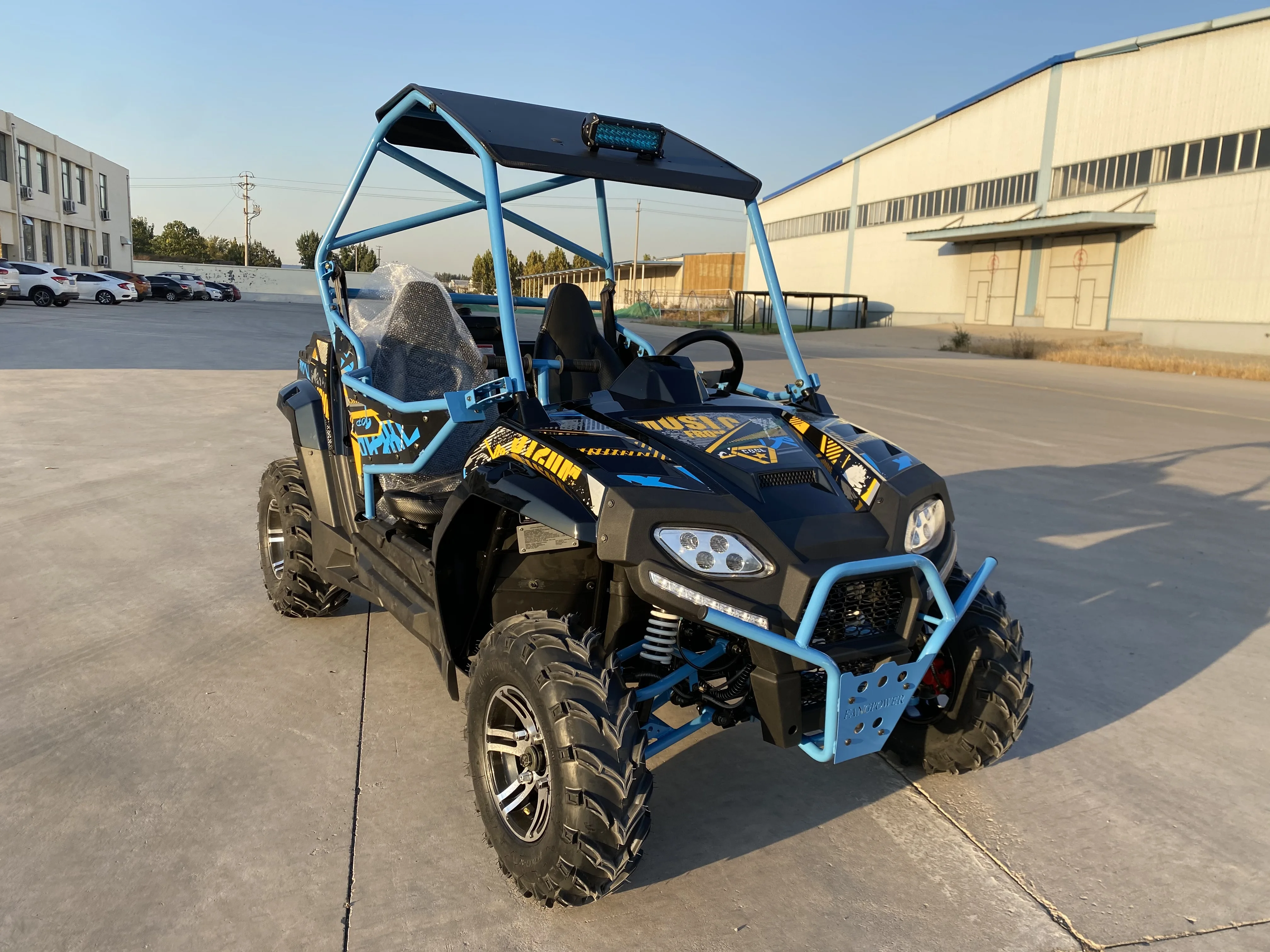 Fangpower hotsale CVT automatic quad 250cc side by side utv 4x4 4x2 dune buggy for sale