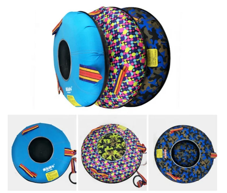 
Wholesale Inflatable Snow Tube Adult & Children Winter Games Equipment Rubber Ring 
