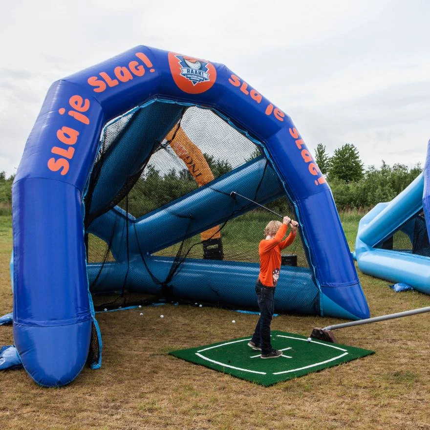 popular inflatable golf net,inflatable golf cage,inflatable golf training game for kids and adults