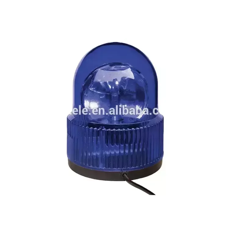 LTD-1105J Red rotating Warning Light DC12V 24V AC 110 22V with buzzer