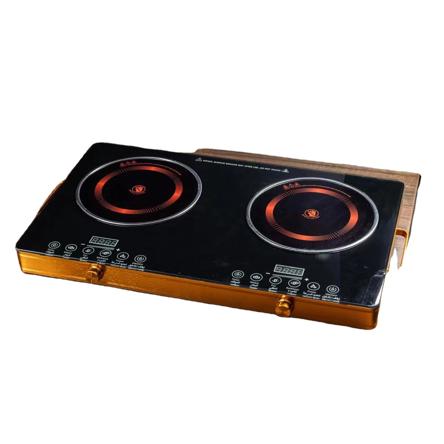 Wholesale 3500W Household  Stove Infrared Hot Plates Multifunction Digital Burner Induction Cooker Glass Ceramic Cooktop