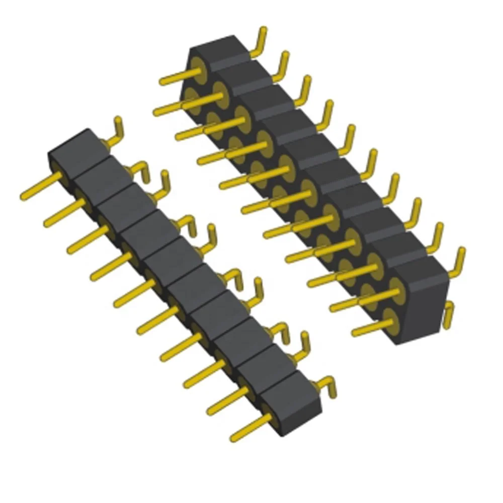 2.0mm Pitch Single Row Double Head Pin L13.6 Machine Round Pin Connector Pin Header