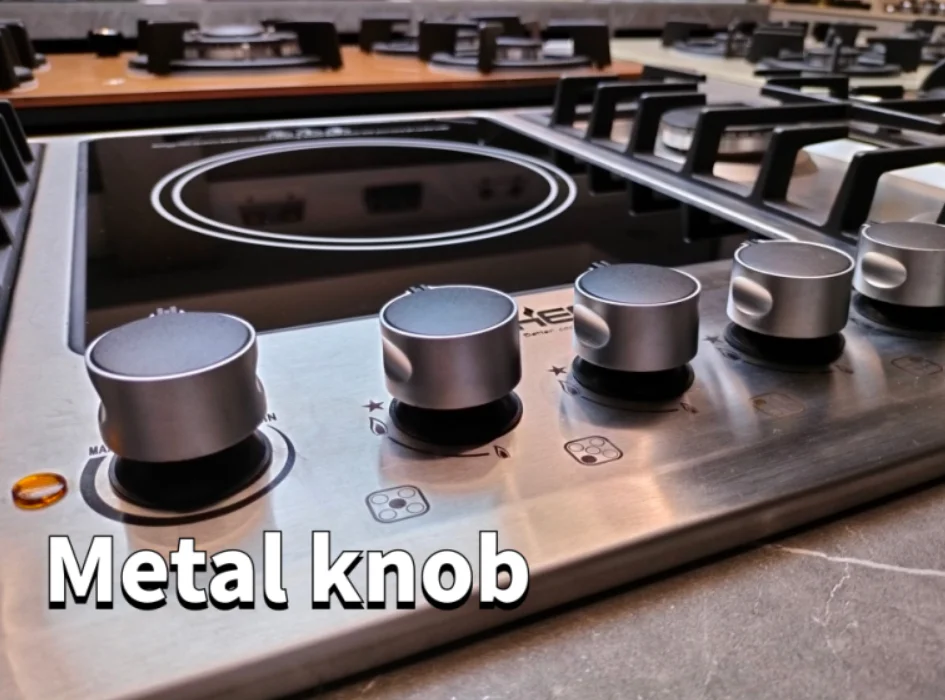 Kitchen Appliances Gas and Electricity Stove Inbuilt 5 Burner Gas Hob 1 Electric Induction Ceramic Cooker 4 Gas Hob