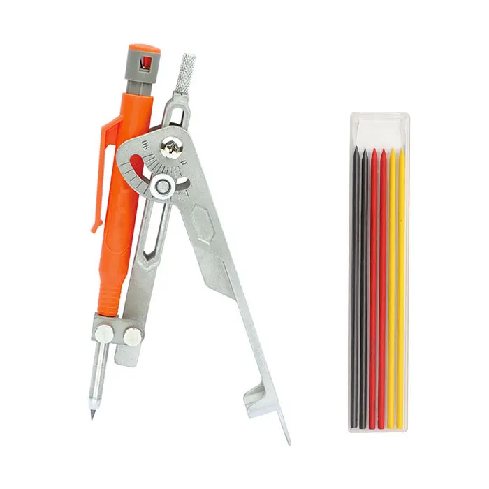High Quality Multipurpose Long Head Deep Hole Construction Carpenter Marker Pencils Custom Logo Mechanical Carpenter pencil