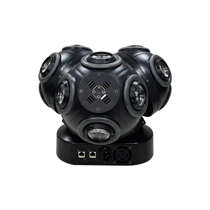 New Arrival 18led 10W 3in1 Led Beam Wash Moving Head Light DMX 3 Heads Disco Rolling Magic Ball Nightclub Lights for Dj Shows