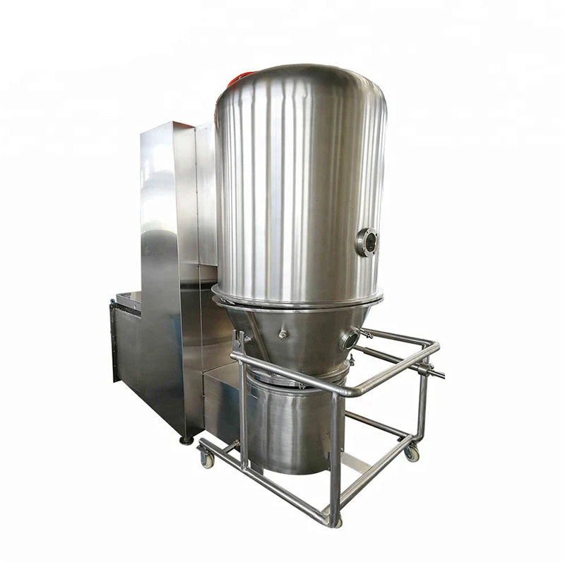 300kgs medicine granlue drying machine fluidized bed granulator fluid bed dryer