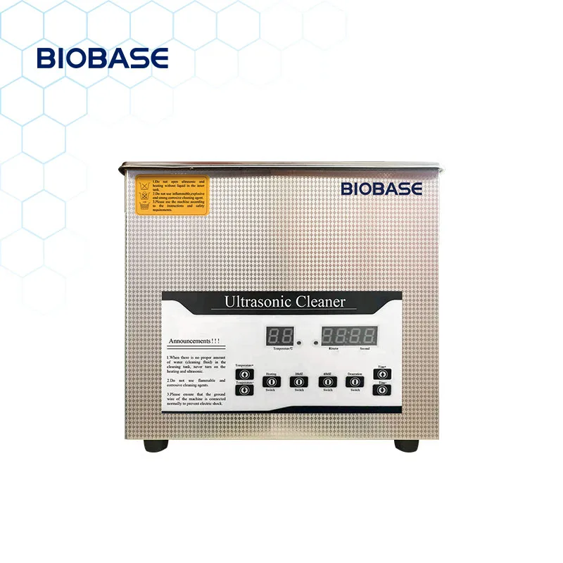 BIOBASE China 6.5L 10l 15l 30l denture ultrasonic cleaner ultrasonic lens cleaner ultrasonic household ultrasonic cleaners