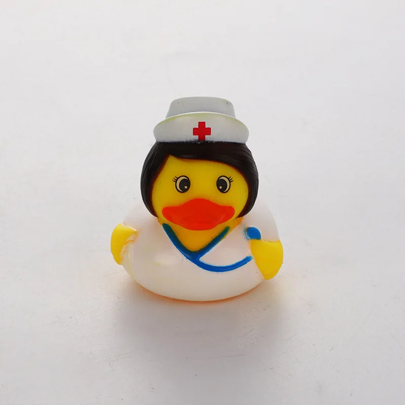 Rubber Little Small Duck Baby Shower Water Bath Toy Plastic Floating Duck Bath Toy bathroom toys Weighted rubber duck