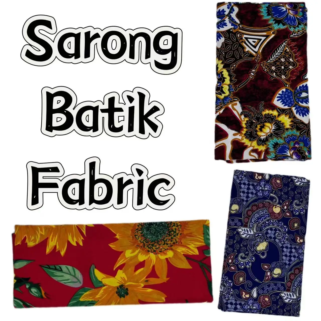 CHANG XING Manufactures Cheap Printed Pattern Sarong Batik Fabric Asia Pacific Isands Clothing